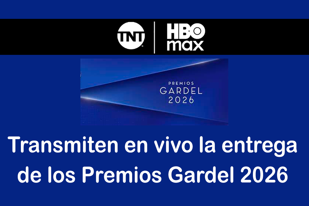 Transmiten en vivo la entrega de los Premios Gardel 2026